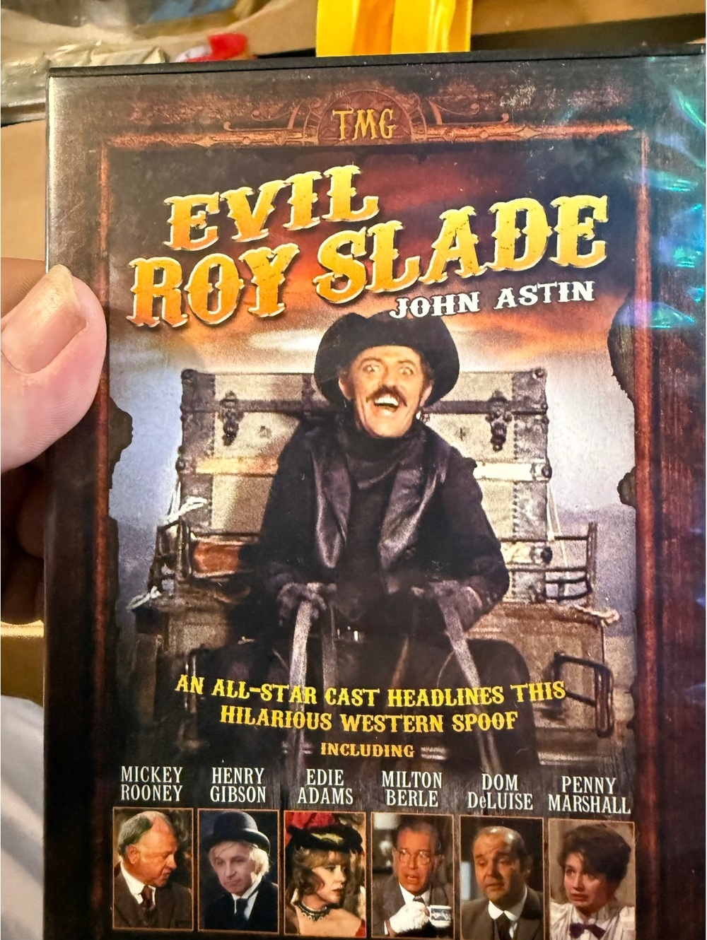 Evil Roy Slade DVD - Western Spoof Comedy Film Starring John Astin